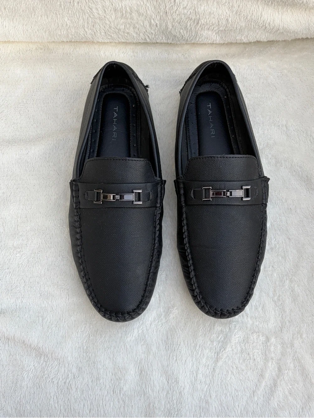 Tahari Men’s Black Jester Driving Loafer - Size 11